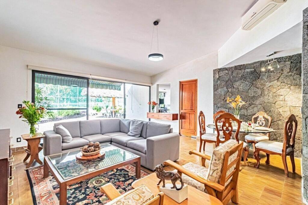 Вилла Hermosa Casa Amenidades Privadas Capacidad 22 Pax Ideal Para Eventos Куэрнавака Экстерьер фото